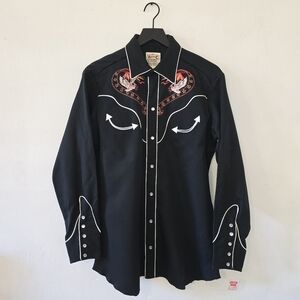 RARE 70's Vintage H BAR C Western Shirt